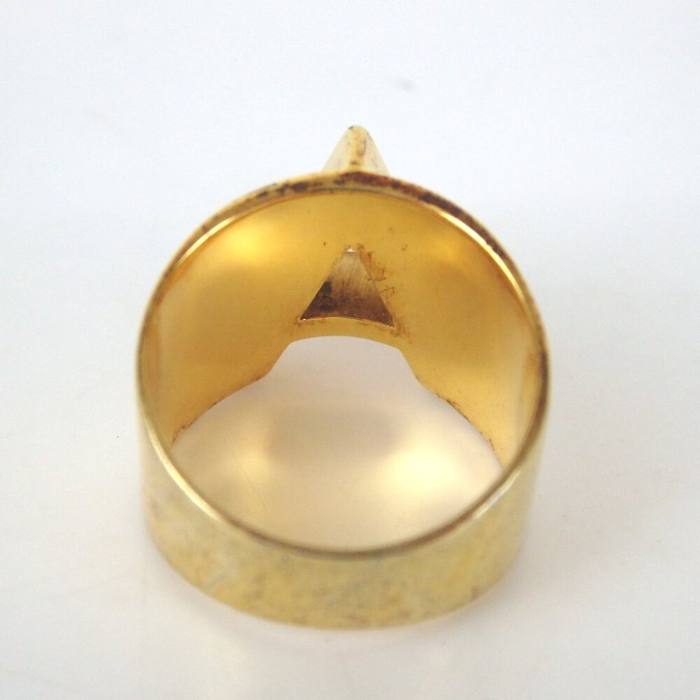 Authentic Chloe Initial Ring A Ring Metal[Used] - image 4